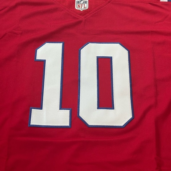 New England Patriots Throwback Drake Maye Jersey Stitched Adult Medium NWT - Picture 1 of 5